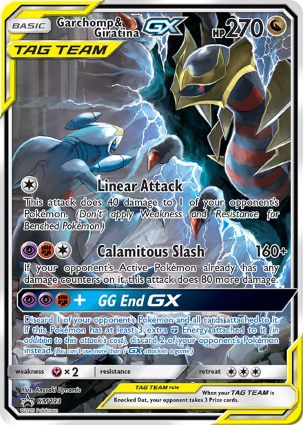 Garchomp & Giratina GX smp SM193