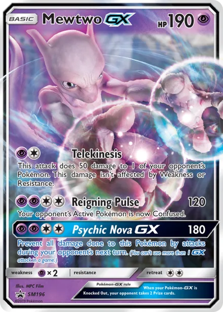 Mewtwo GX smp SM196