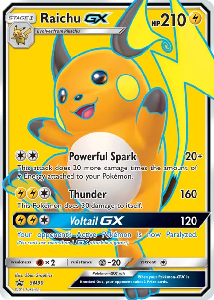 Raichu GX smp SM90