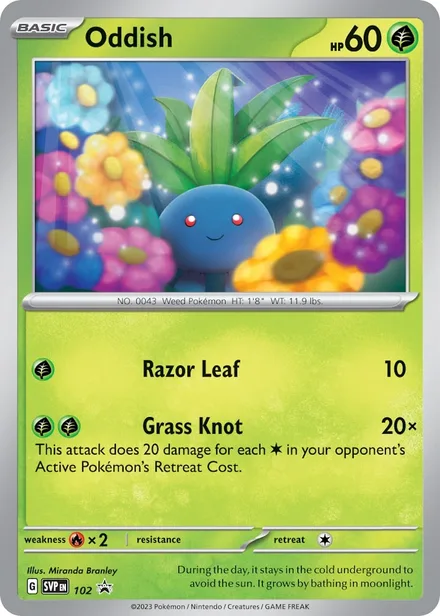 Oddish svp 102/225