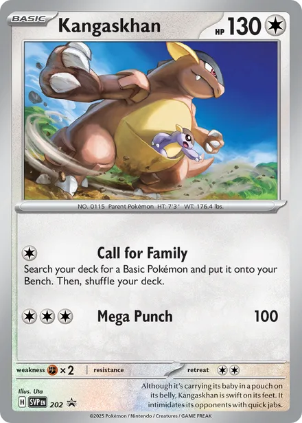 Kangaskhan svp 202/225
