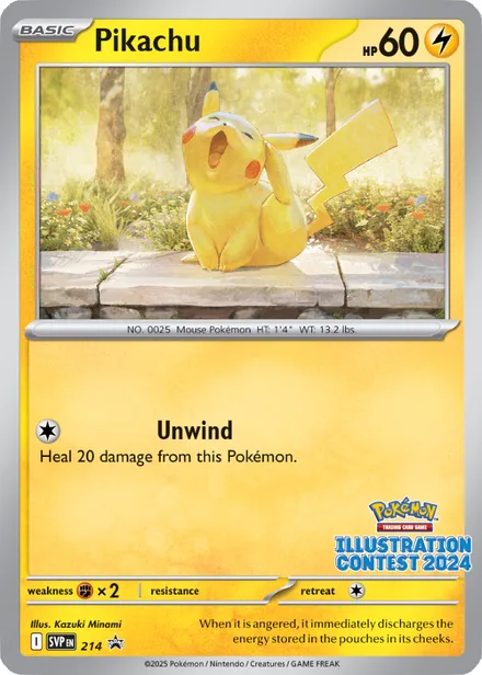 Pikachu svp 214/225