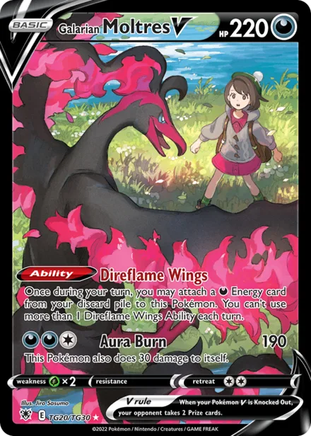 Galarian Moltres V swsh10tg TG20