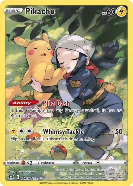 Pikachu swsh11tg TG05