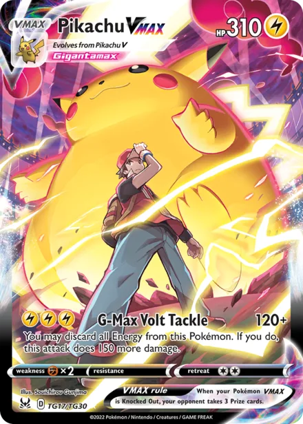 Pikachu VMAX swsh11tg TG17