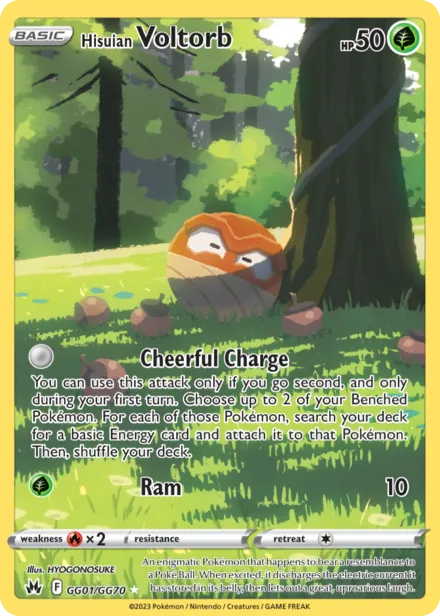 Hisuian Voltorb swsh12.5gg GG01