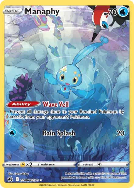 Manaphy swsh12.5gg GG06