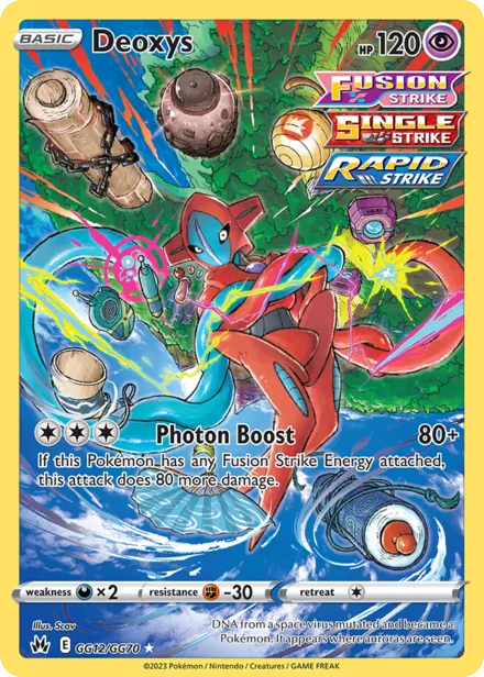 Deoxys swsh12.5gg GG12