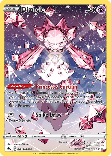 Diancie swsh12.5gg GG13