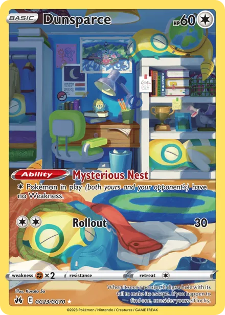 Dunsparce swsh12.5gg GG23