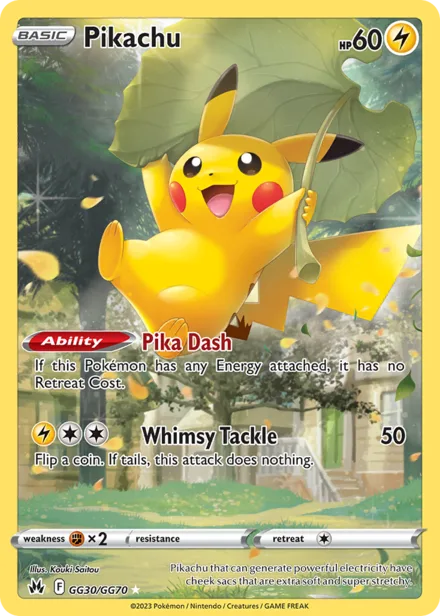 Pikachu swsh12.5gg GG30