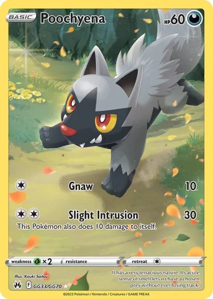 Poochyena swsh12.5gg GG33