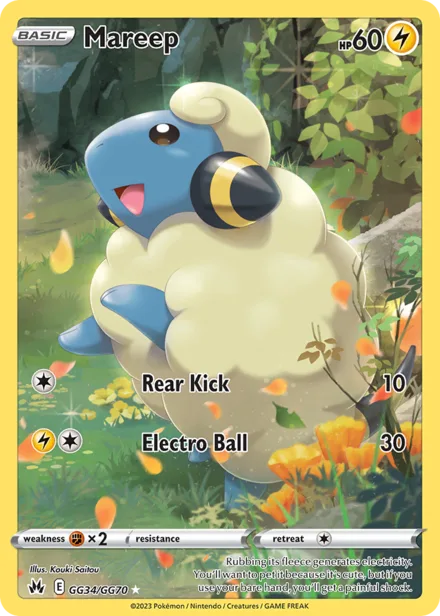 Mareep swsh12.5gg GG34