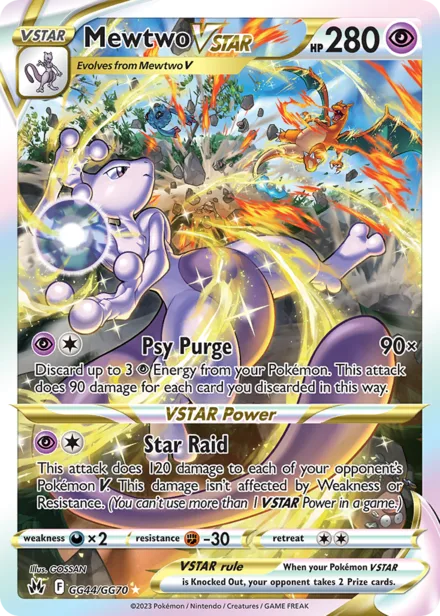 Mewtwo VSTAR swsh12.5gg GG44