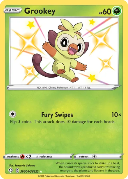 Grookey swsh4.5sv SV004