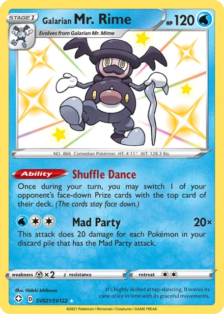 Galarian Mr. Rime swsh4.5sv SV021