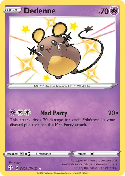 Dedenne swsh4.5sv SV051