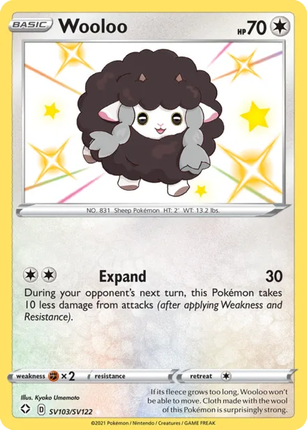 Wooloo swsh4.5sv SV103