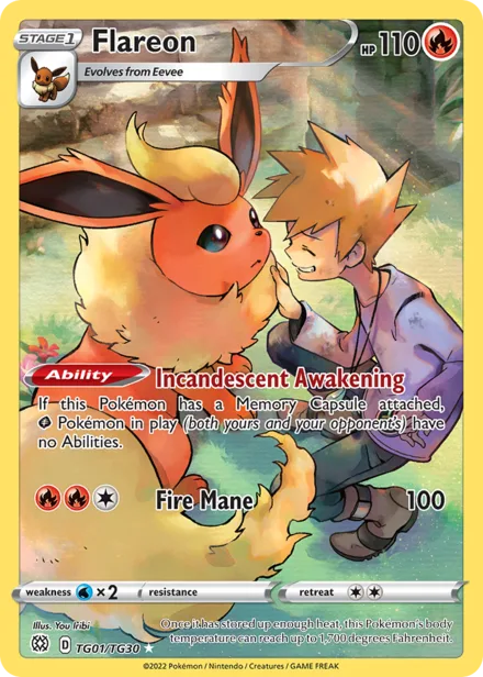 Flareon swsh9tg TG01