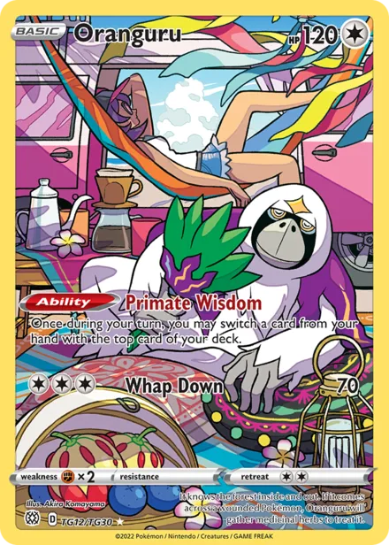 Oranguru swsh9tg TG12