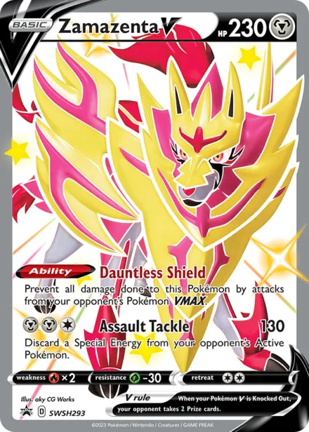 Zamazenta V swshp SWSH293