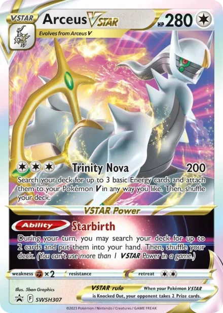Arceus VSTAR swshp SWSH307