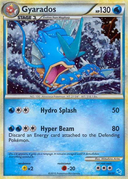 Gyarados tk-hs-g 30/30