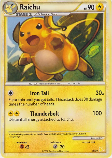 Raichu tk-hs-r 19/30