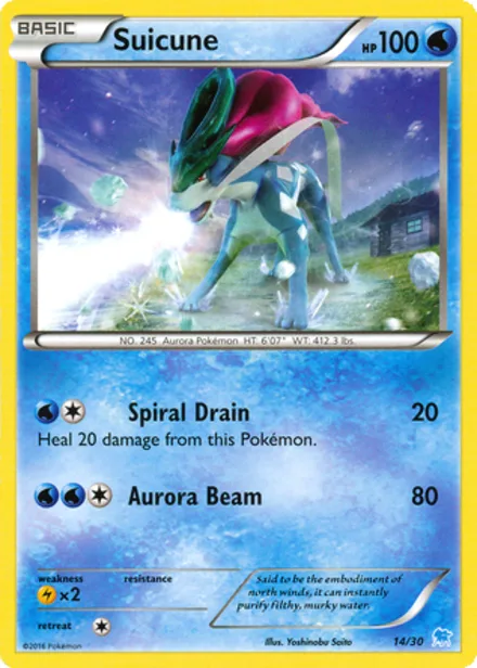 Suicune tk-xy-su 14/30