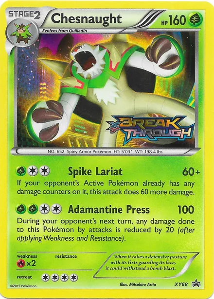 Chesnaught xyp XY68