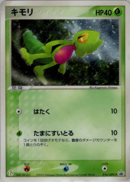 Treecko ADV-P 016/ADV-P