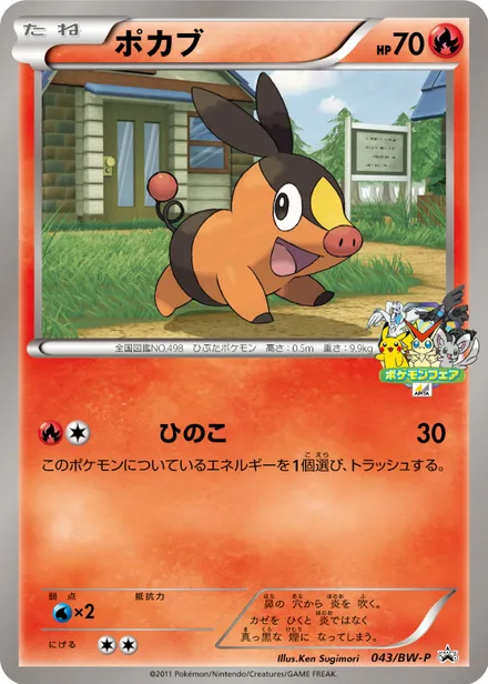 Tepig BW-P 043/BW-P