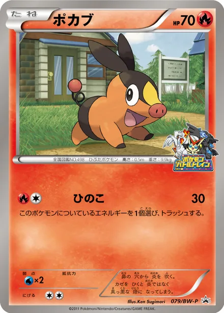 Tepig BW-P 079/BW-P