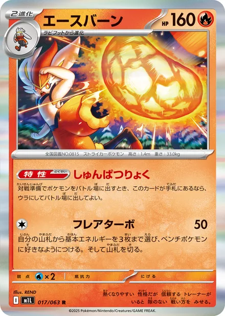 Cinderace M1L 017/63