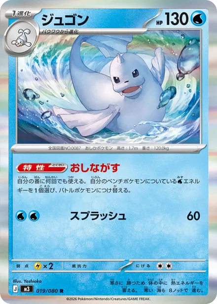 Dewgong M3 019/80