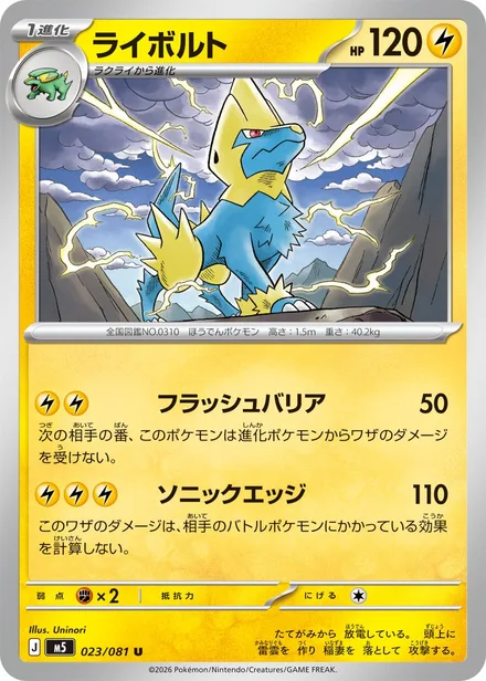 Manectric M5 023/81