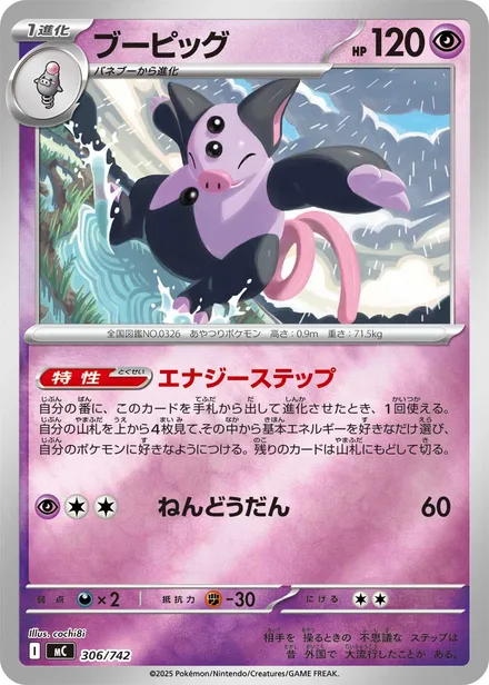 Grumpig MC 306/742