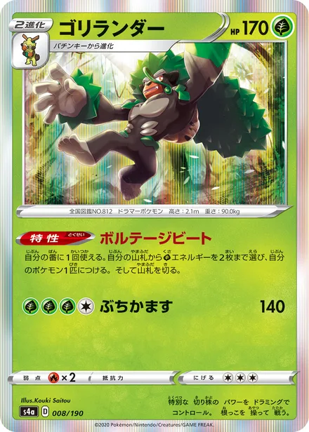 Rillaboom S4a 008/190