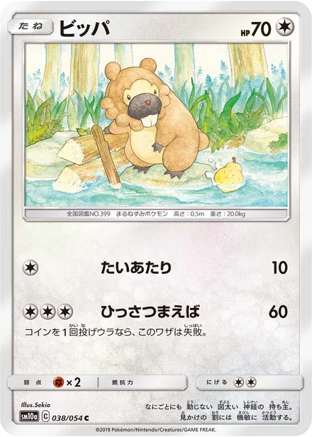 Bidoof SM10a 038/54