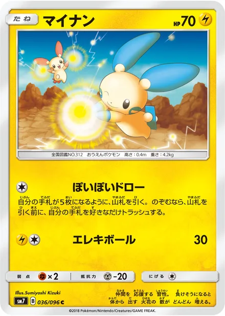 Minun SM7 036/96