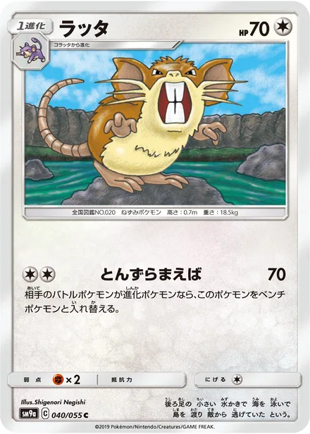 Raticate SM9a 040/55