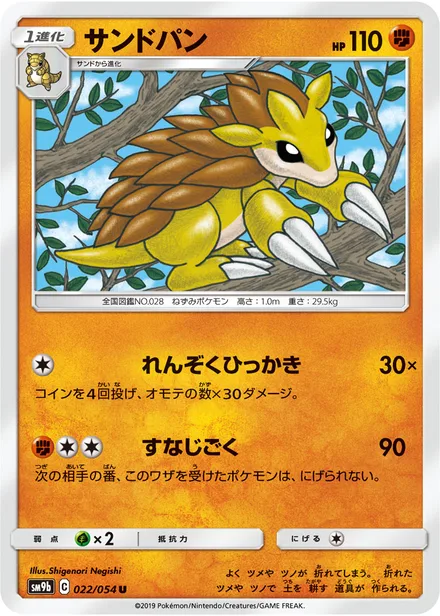 Sandslash SM9b 022/54