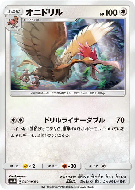 Fearow SM9b 040/54
