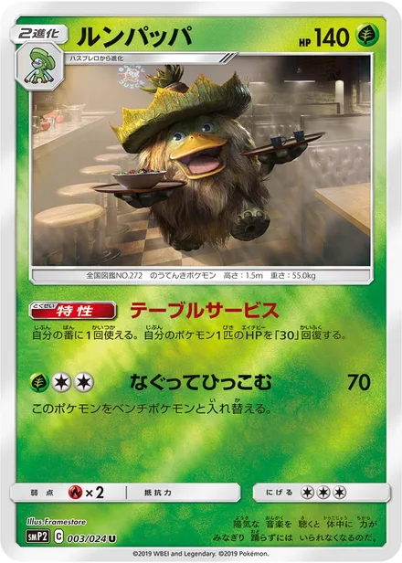 Ludicolo SMP2 003/024