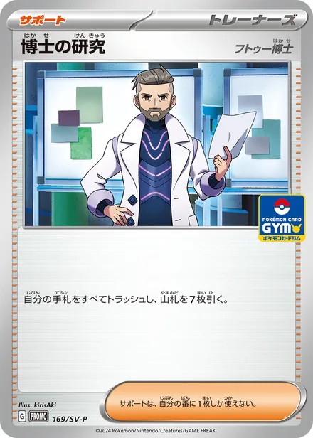 Professor's Research SV-P 169