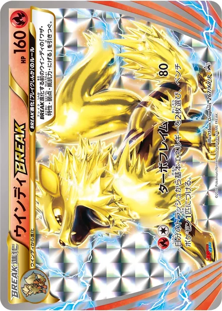 Arcanine BREAK XY-P 267/XY-P
