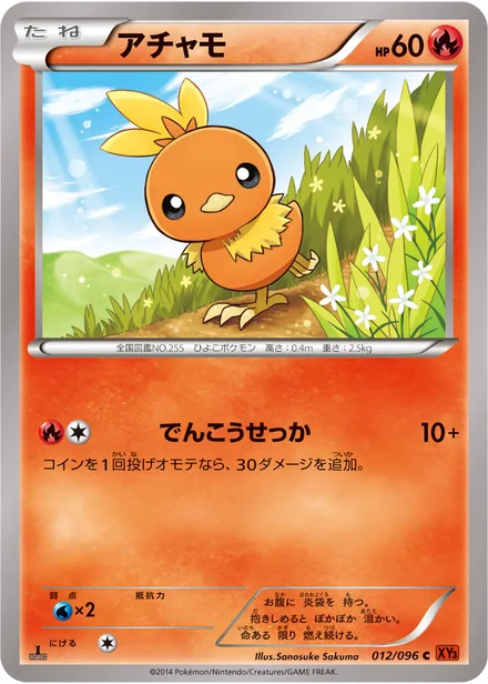 Torchic XY3 012/096