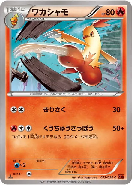 Combusken XY3 013/096
