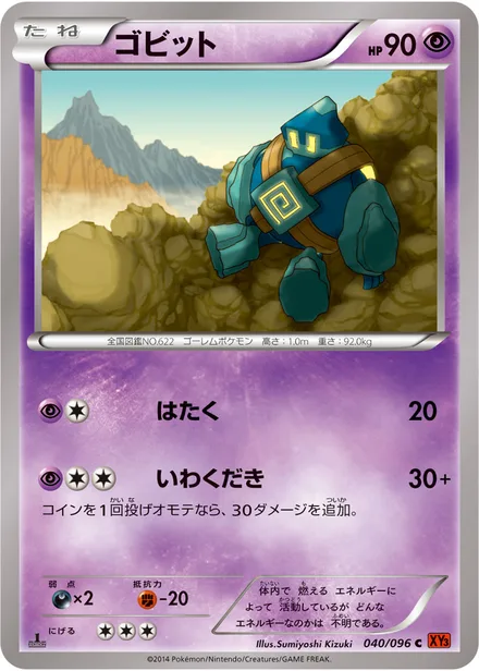 ゴビット XY3 040/096