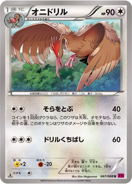 Fearow XY4 067/088